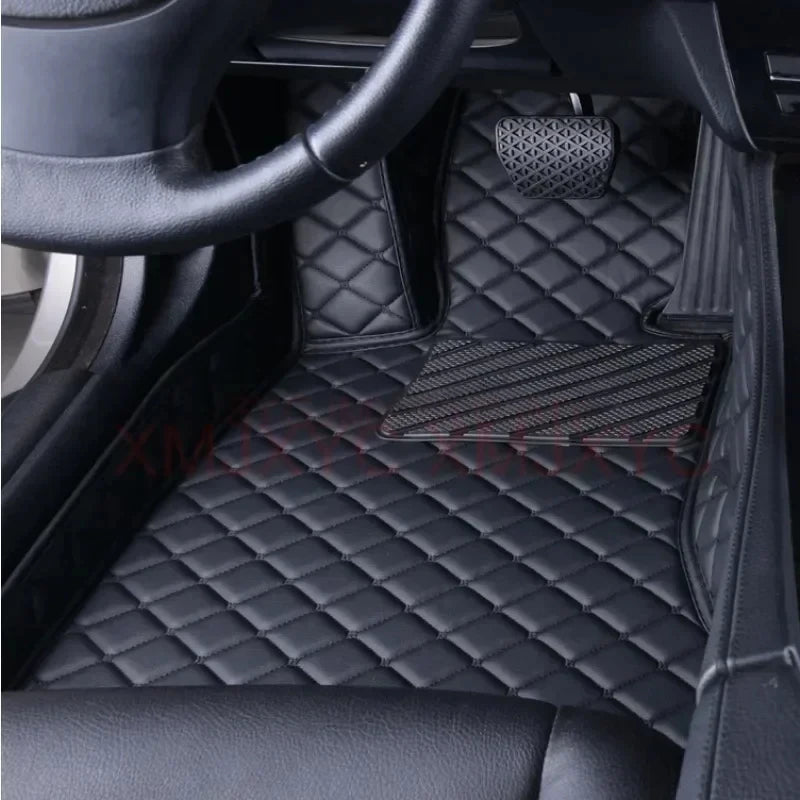 Tapis de Sol Luxe en Cuir PU Sur-Mesure