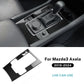 Autocollant fibre de carbone pour console de levier de vitesse – Mazda 3 BP (manuelle & automatique) – photo 11