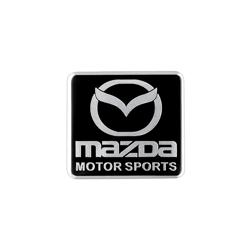 Emblème 3D en Aluminium "Mazdaspeed" Décoration Premium – Mazda