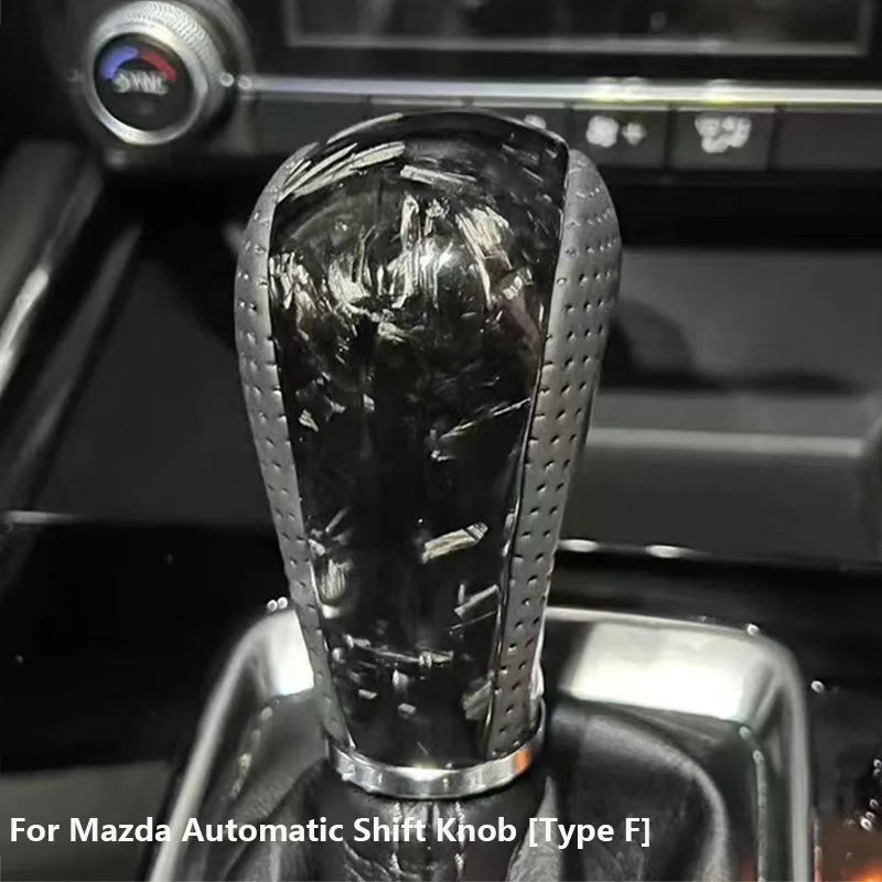 Pommeau de Vitesse Automatique en Fibre de Carbone – Mazda