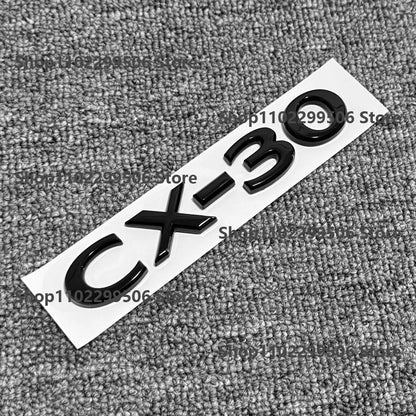 Kit Logos & Lettrages Noirs Blackout – Mazda CX-30