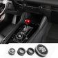 Kit Molette Multimédia & Bagues de Climatisation en Aluminium – Mazda 3 & CX-30