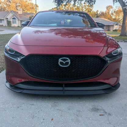 Lame de Pare-Chocs Avant 3 Pièces – Mazda 3 Compacte BP