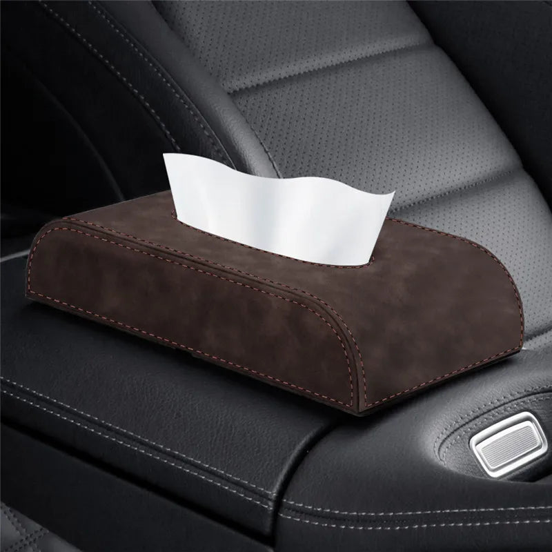 Boîte à Mouchoirs en Suédine pour Voiture – Mazda