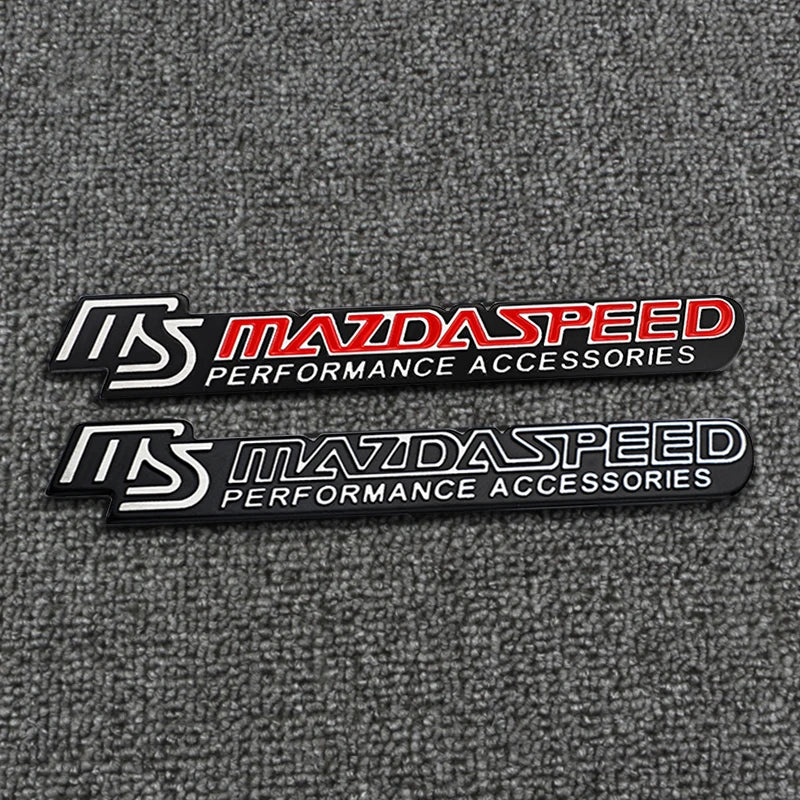 Badge Métallique 3D Premium Emblème de Coffre – Mazda