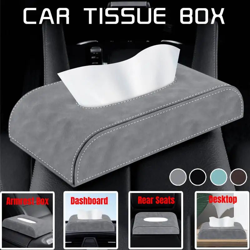 Boîte à Mouchoirs en Suédine pour Voiture – Mazda