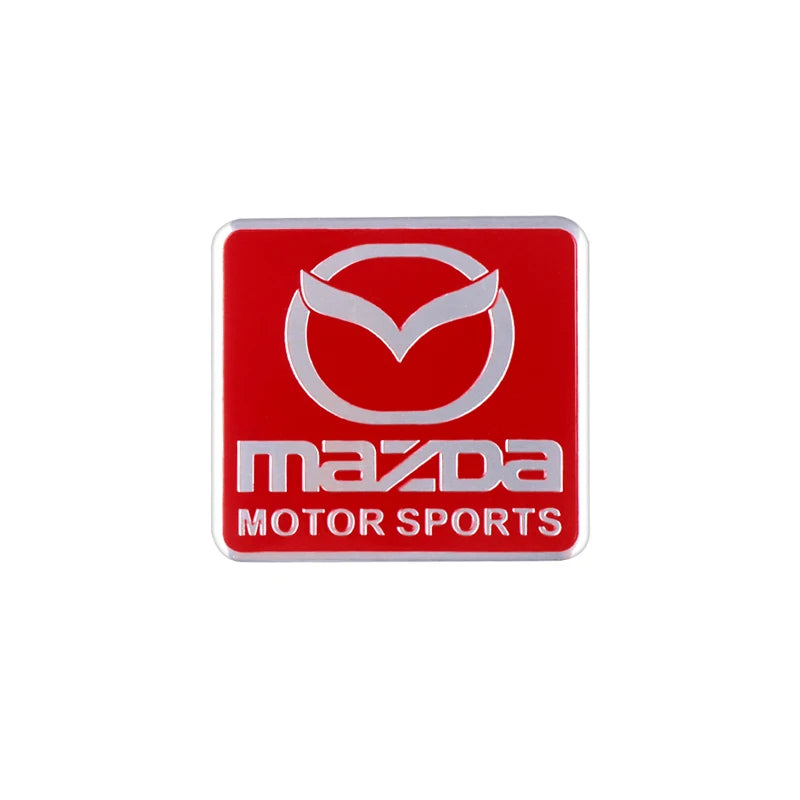 Emblème 3D en Aluminium "Mazdaspeed" Décoration Premium – Mazda