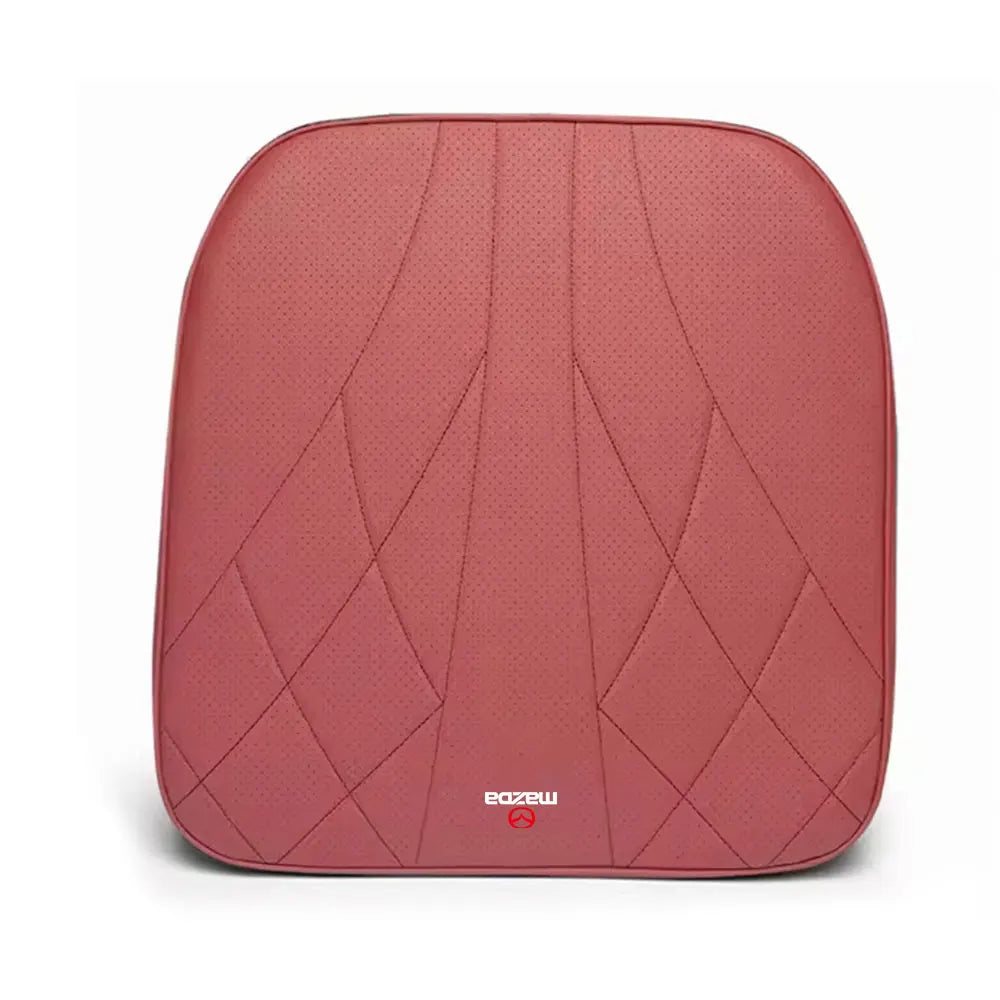 Coussin d'Assise, Appui-Tête & Soutien Lombaire en Cuir Nappa & Mousse à Mémoire