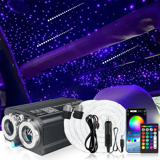 Kit Ciel Étoilé LED 32W RGBW + Effet Météore