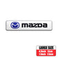 Emblème 3D en Aluminium "Mazdaspeed" Décoration Premium – Mazda