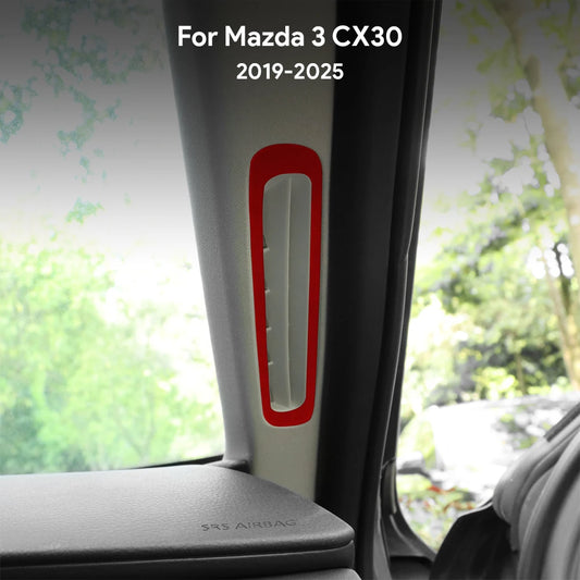 Protection garniture sortie d’air de montant en suédine