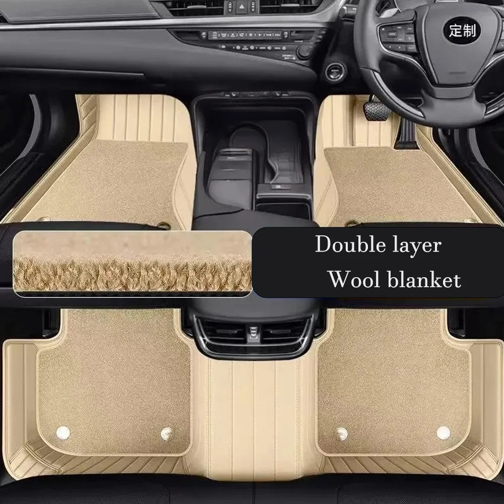 Tapis de Sol en Cuir Premium Anti-Rayures