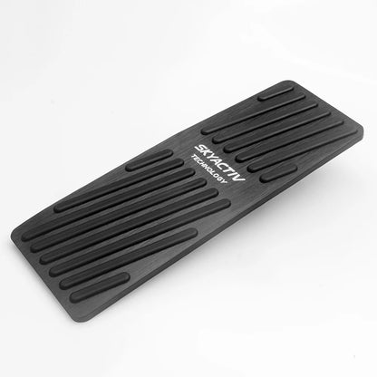 Couvre-pédales frein, accélérateur et repose-pied en aluminium pour transmission manuel et automatique