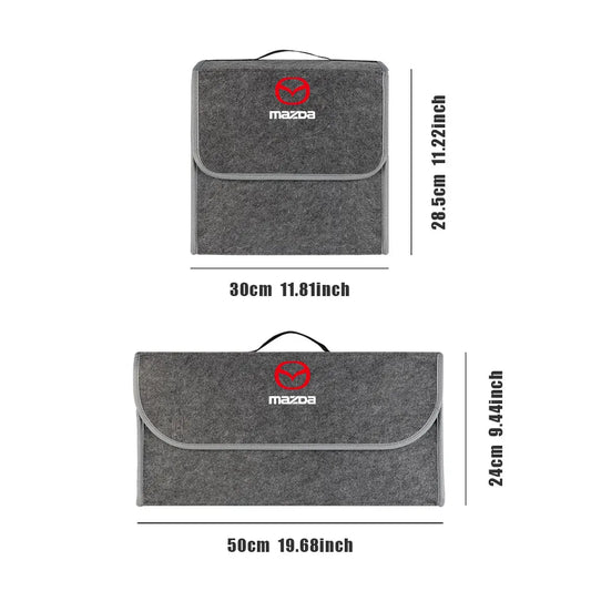 Boîte de rangement de coffre pliable en feutrine – Édition Mazda & MS – photo 4
