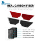 Autocollants fibre de carbone pour cuvettes de poignées de portes intérieures – Mazda 3 BP & CX-30 – photo 6