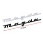 Sticker métal Mazda emblème de coffre arrière