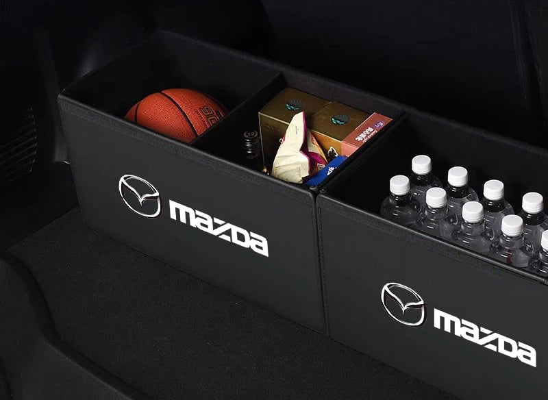 Boîte de rangement en cuir pour coffre – Édition Mazda