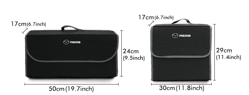 Boîte de rangement pliable pour coffre – Édition Mazda