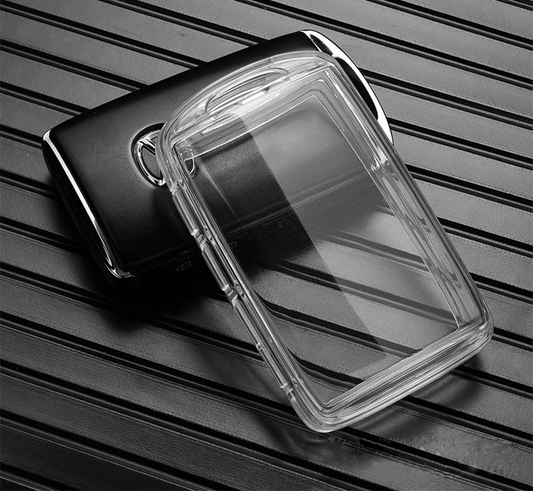 Coque en TPU transparent intégrale pour clé Mazda