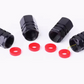 Capuchons de valve en métal coloré - Édition Mazda