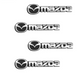 Autocollant métal 3D - Édition Mazda