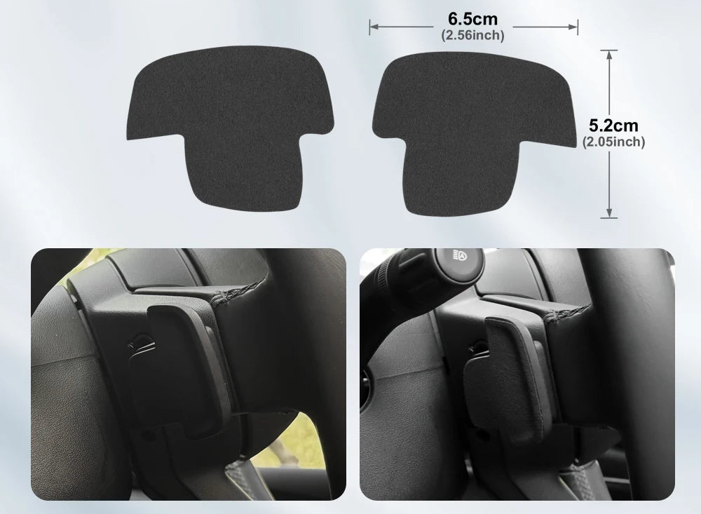 Protection garniture palette en suédine