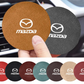 Lot de 2 Dessous de Verre en suédine Antidérapants pour Porte-Gobelets - Mazda