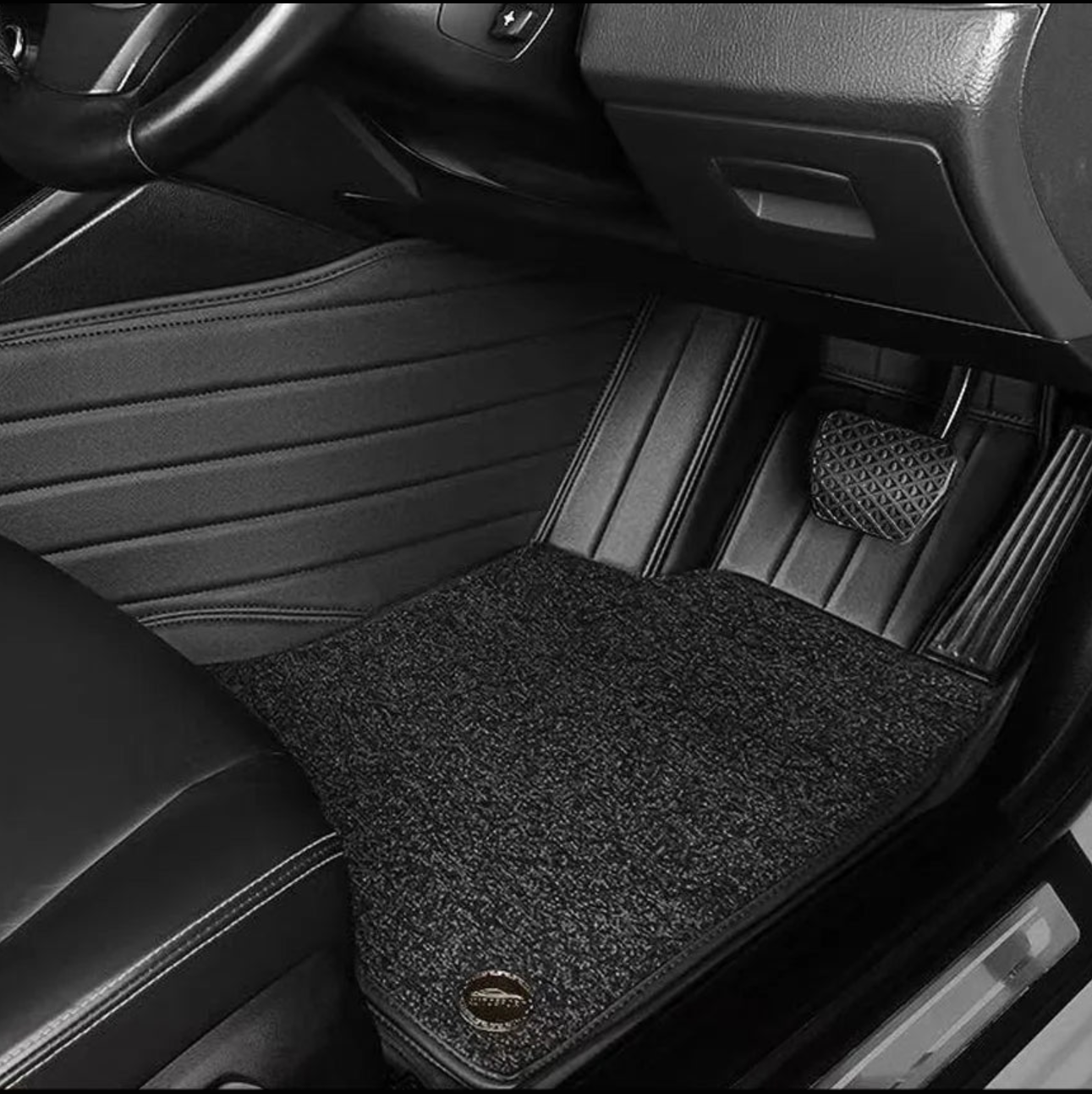 Tapis de Sol en Cuir Premium Anti-Rayures