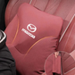 Appuie-tête et Coussin Lombaire en Daim Premium – Mazda