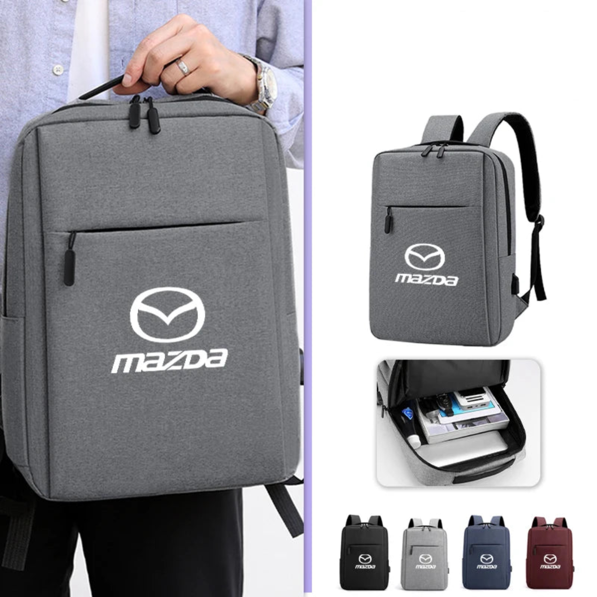 Sac à Dos Business High-Tech (Port USB) – Mazda