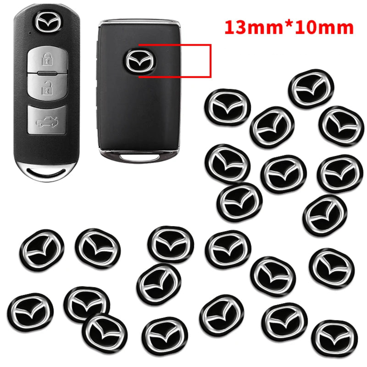 Emblèmes de Clé à Distance (13mm) – Mazda
