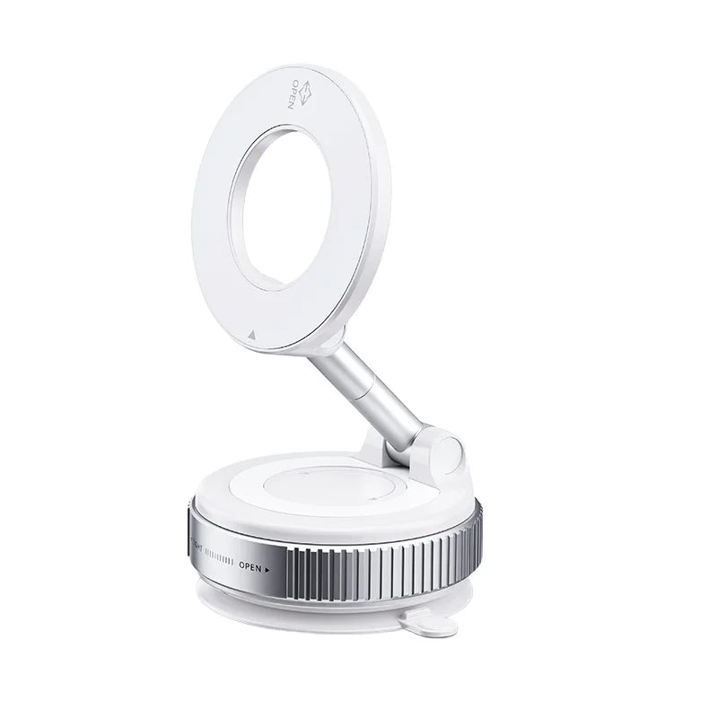 Support téléphone avec fixation magnétique à ventouse