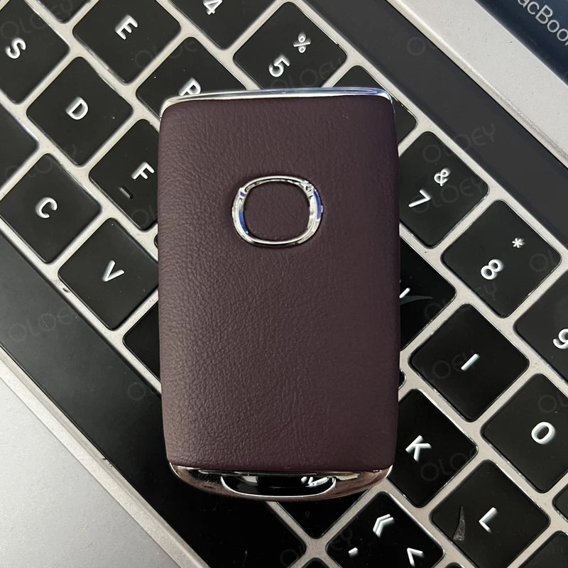 Coque de clé de remplacement en simili-cuir