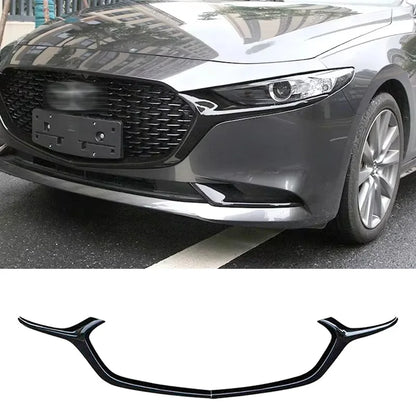Contour de calandre noir brillant style racing – Mazda 3 Berline BP – Noir brillant