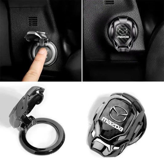 Cache décoratif pour bouton Start/Stop – Édition Mazda