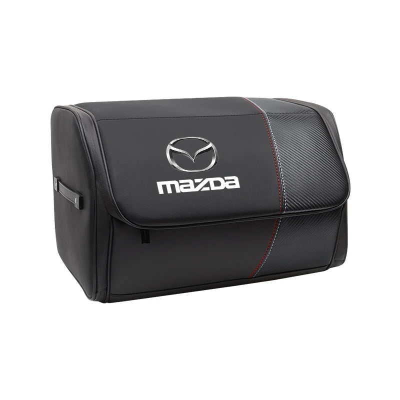 Organisateur de Coffre en Cuir Pliable (Style Zip) – Mazda