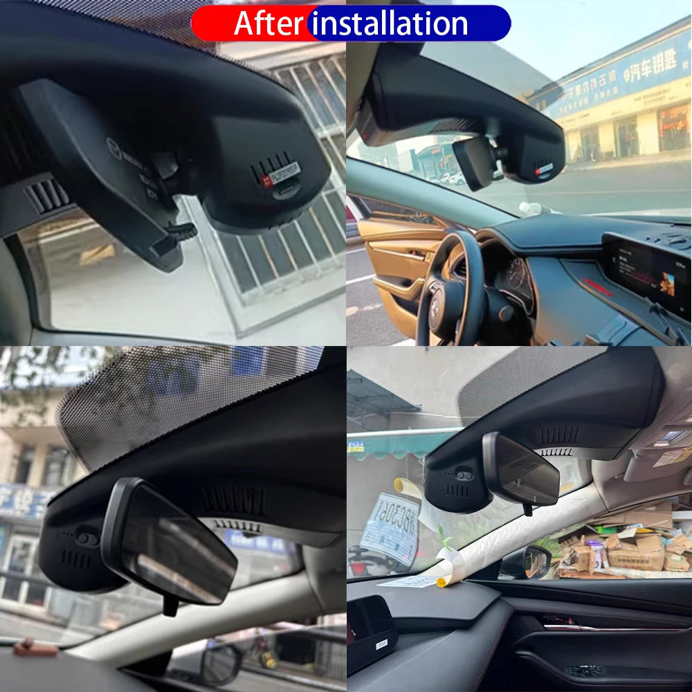 Dashcam 4K Intégrée Type Origine WiFi – Mazda 3 BP