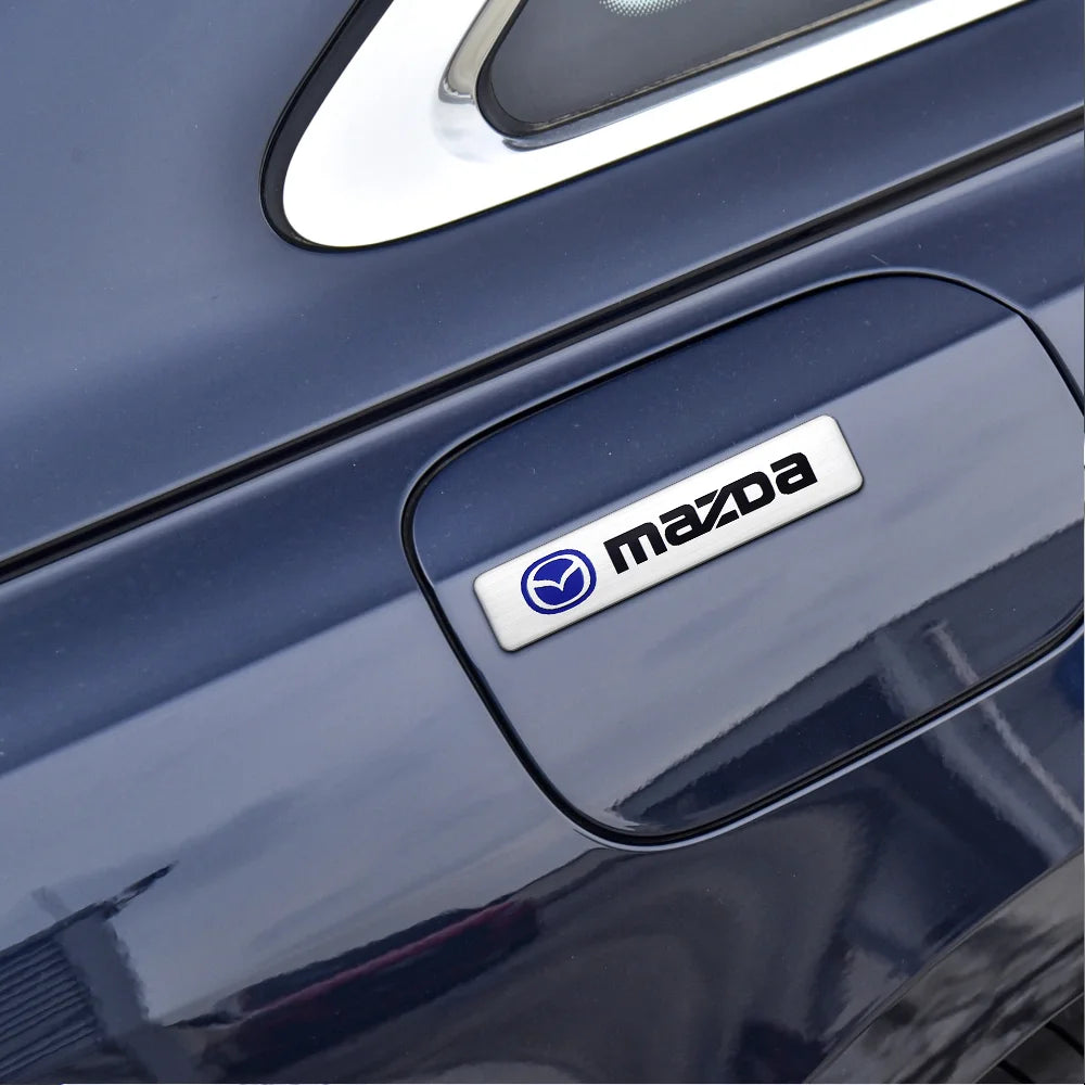 Emblème 3D en Aluminium "Mazdaspeed" Décoration Premium – Mazda