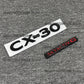 Kit Logos & Lettrages Noirs Blackout – Mazda CX-30