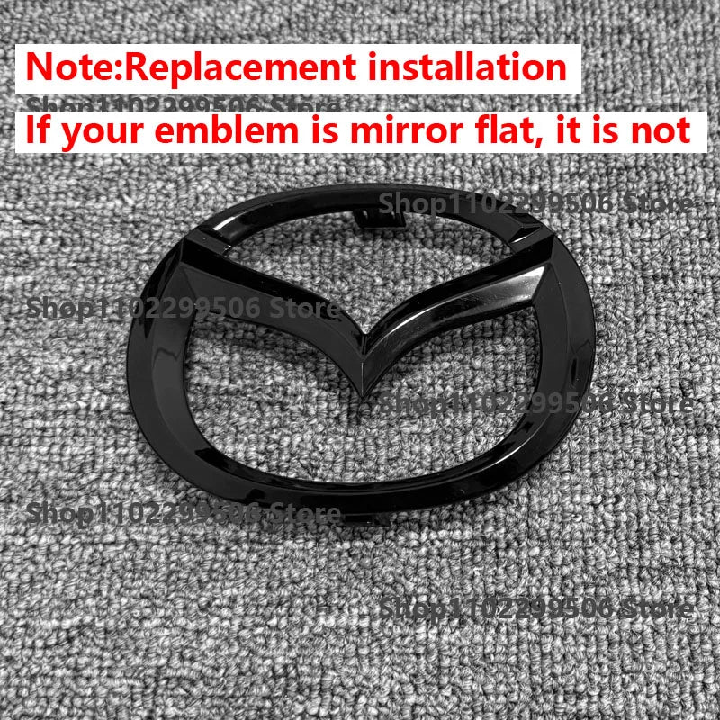 Kit Logos & Lettrages Noirs Blackout – Mazda CX-30