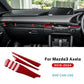 Autocollant fibre de carbone pour console centrale – Mazda 3 BP – photo 10