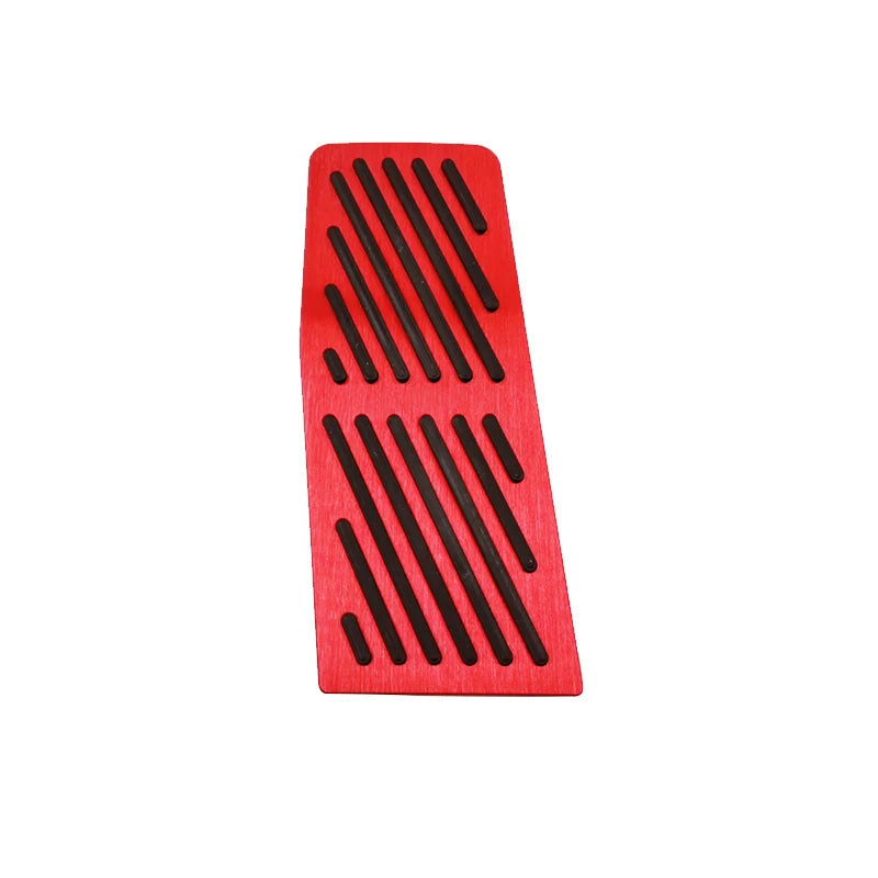 Couvre-pédales frein, accélérateur et repose-pied en aluminium pour transmission automatique