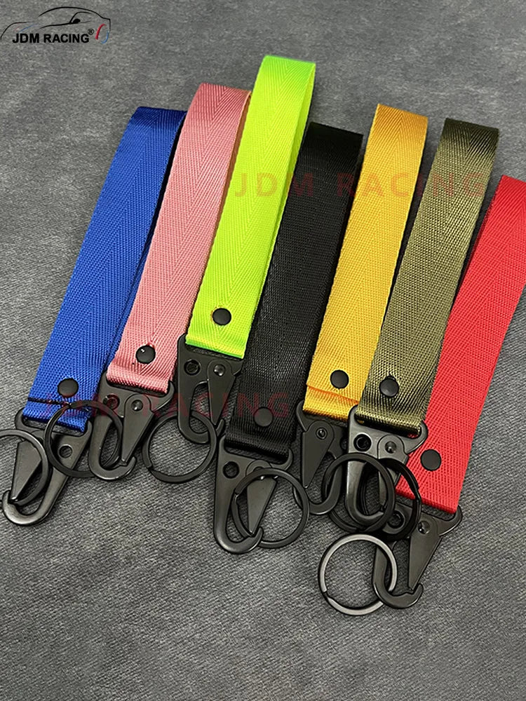 Dragonne porte-clés en sangle nylon style JDM avec mousqueton – photo 5