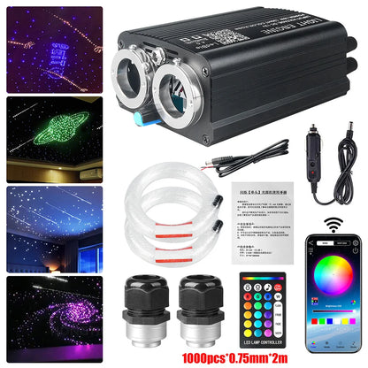 Kit Ciel Étoilé LED 32W RGBW + Effet Météore