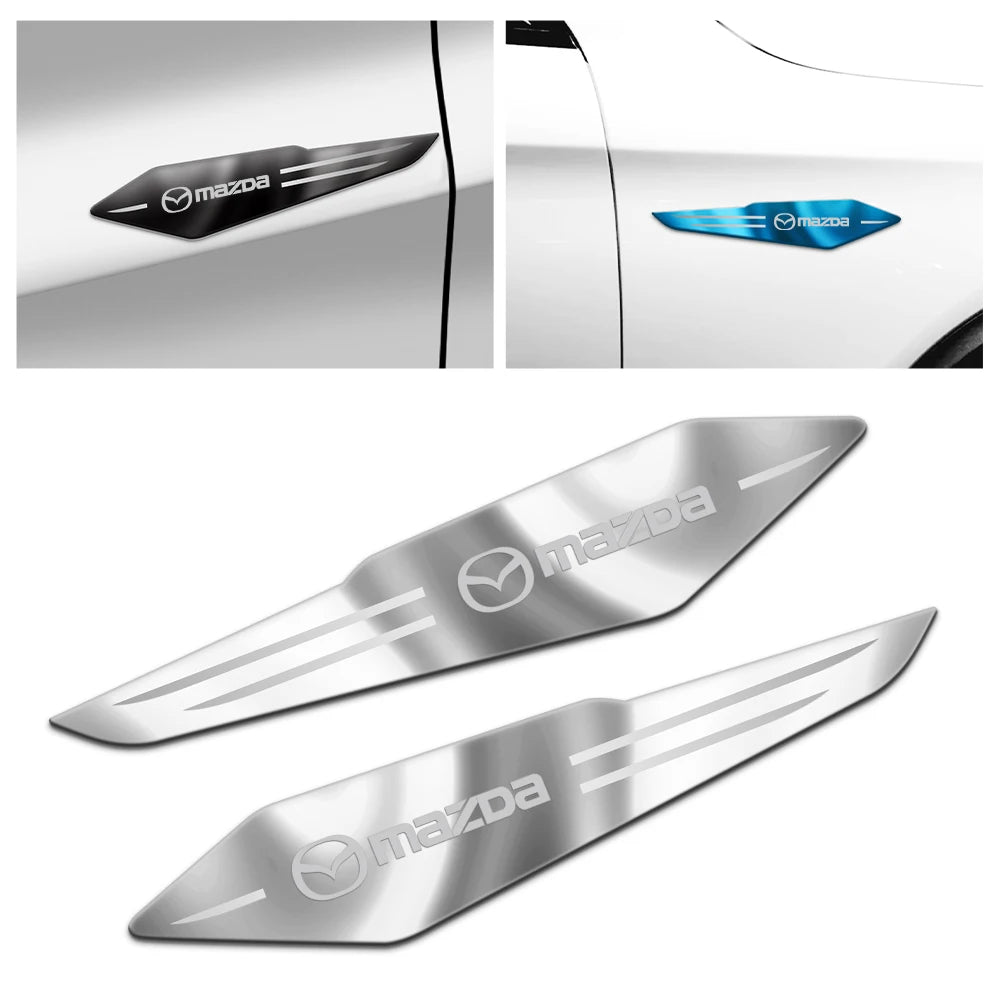 Stickers métal pour carrosserie - Édition Mazda