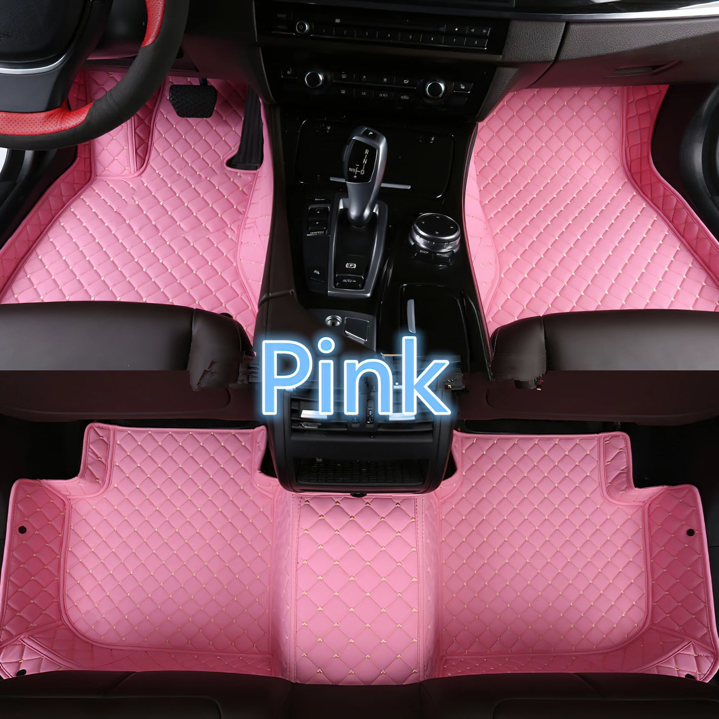Tapis de Sol Luxe en Cuir PU Sur-Mesure
