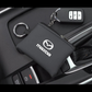 Étui compact en similicuir porte-clés – Édition Mazda